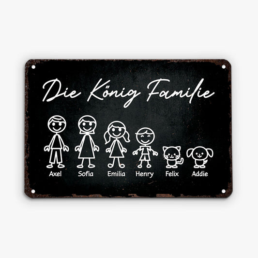 2994EGE2 die familie  personalisiertes turschild fur die familie_cbf31de7 2e45 41d3 95f0 ccf0577472e1