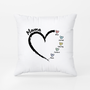 3044PGE2 mama und kinder herzen buntstifte personalisiertes geschenk  oma  mama kissen 3044p8f5a