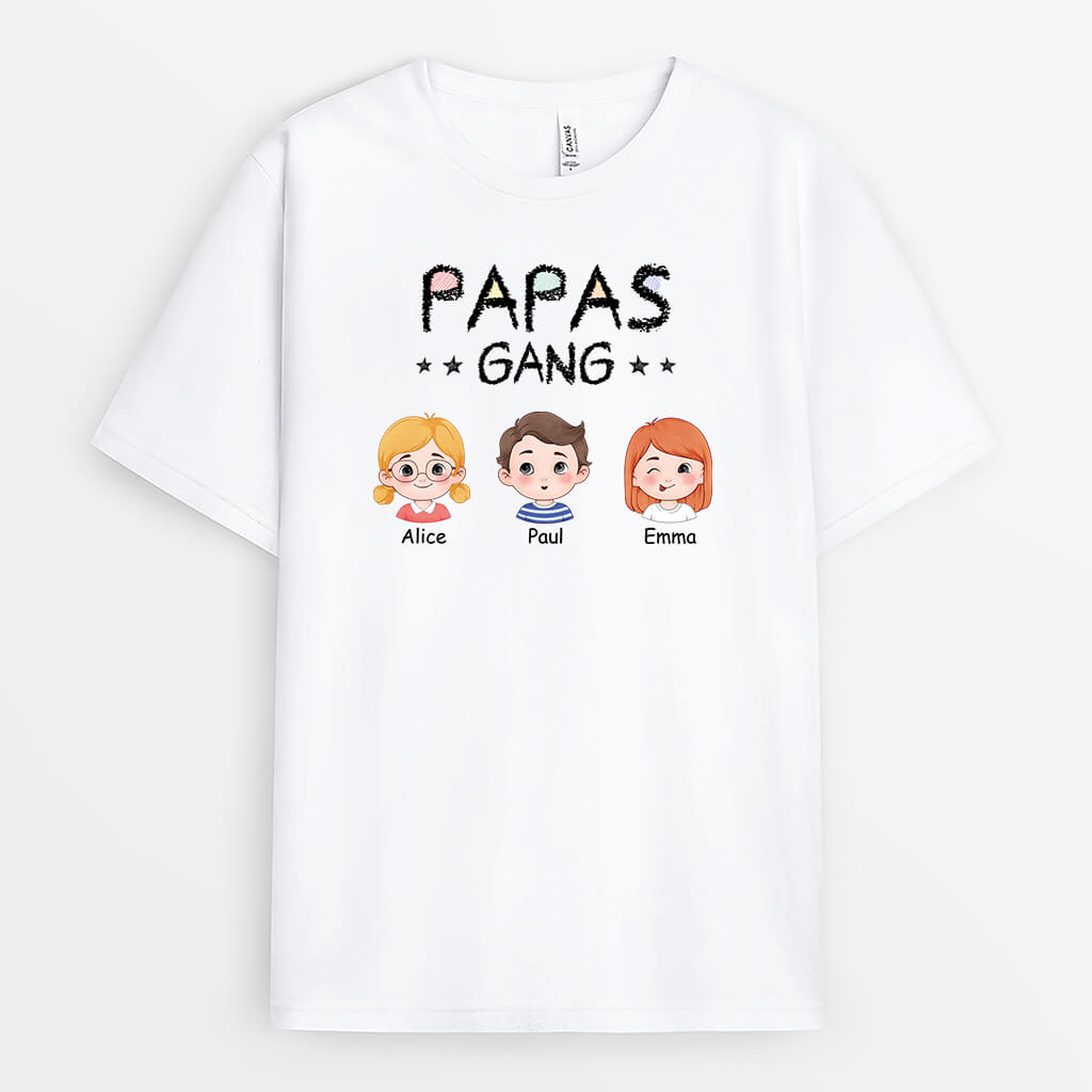 Opas/Papas Bande - Personalisiertes Geschenk | T-Shirt für Männer