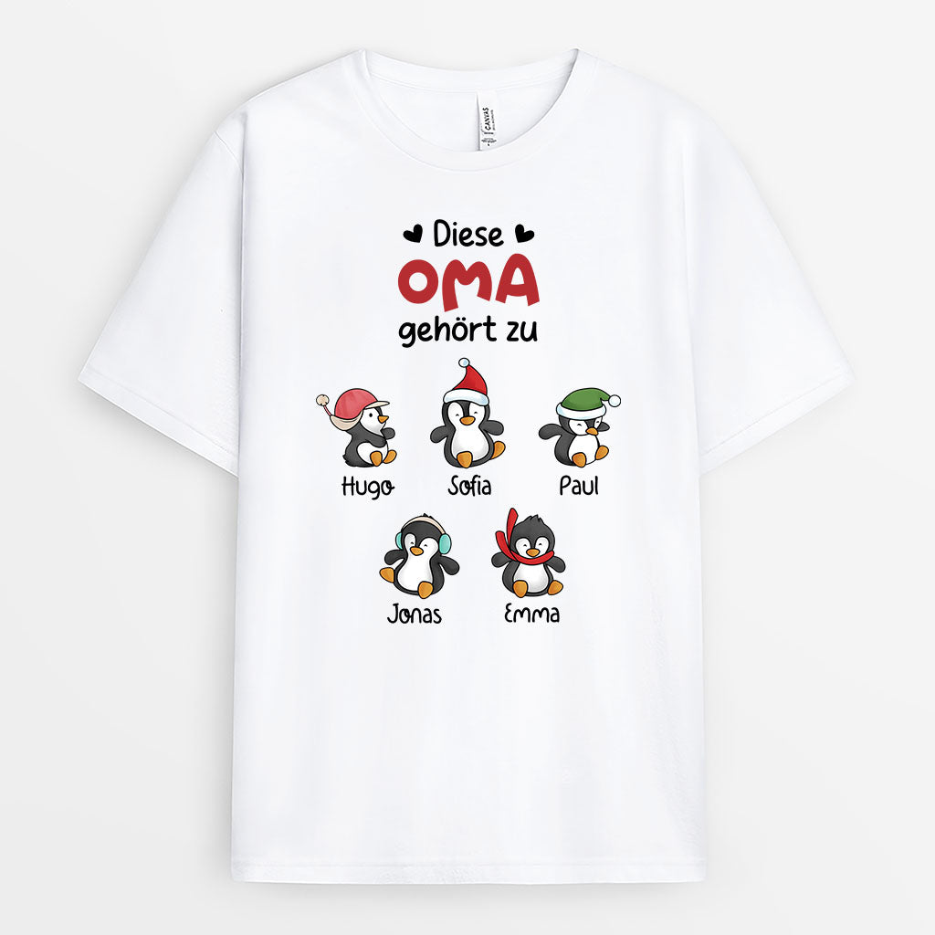 Diese Oma Gehört Zu - Personalisiertes Geschenk | T-Shirt für Omas