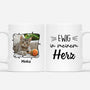 3084MGE1 ewig in meinem herzen  personalisierte tasse fur katzenliebhaber