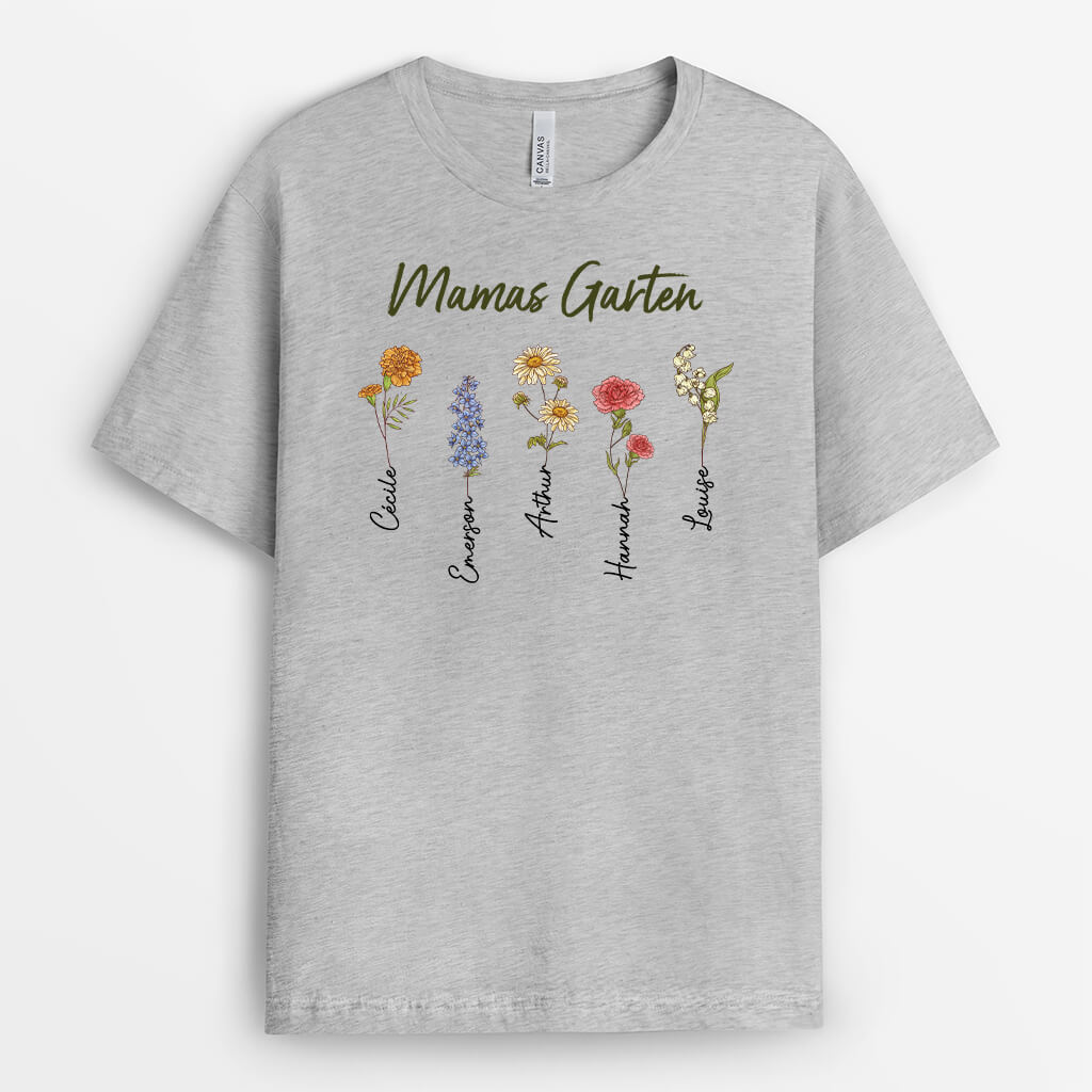 3097AGE2 omas garten  personalisiertes t shirt fur omas