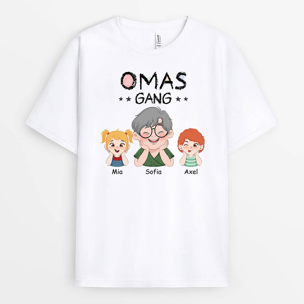 Omas/Mamas Bande - Personalisiertes Geschenk | T-Shirt für Damen