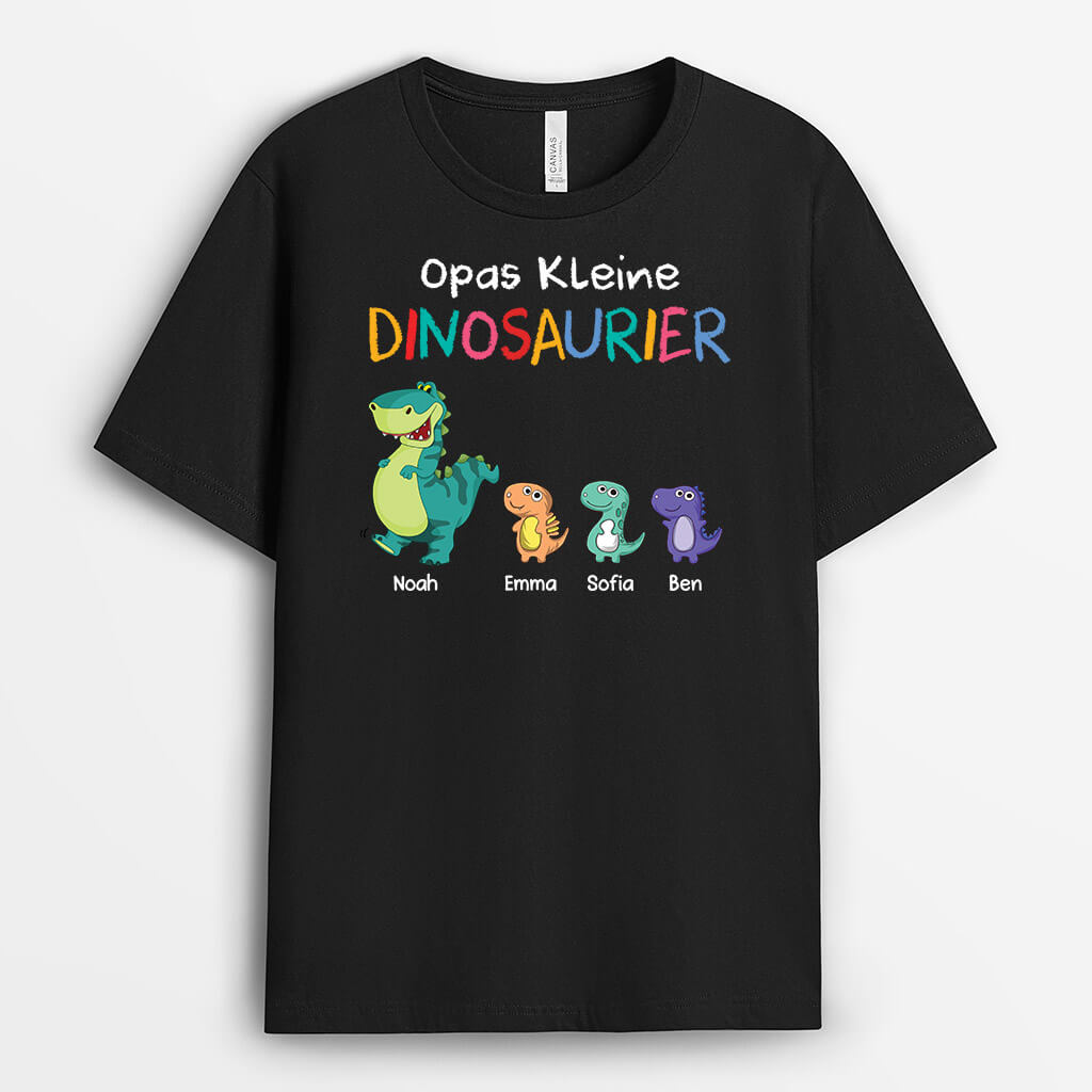 3101AGE1 opas kleine dinosaurier  personalisiertes t shirt fur opas_3c2dbe64 8000 46b1 a158 a78e5e69657f