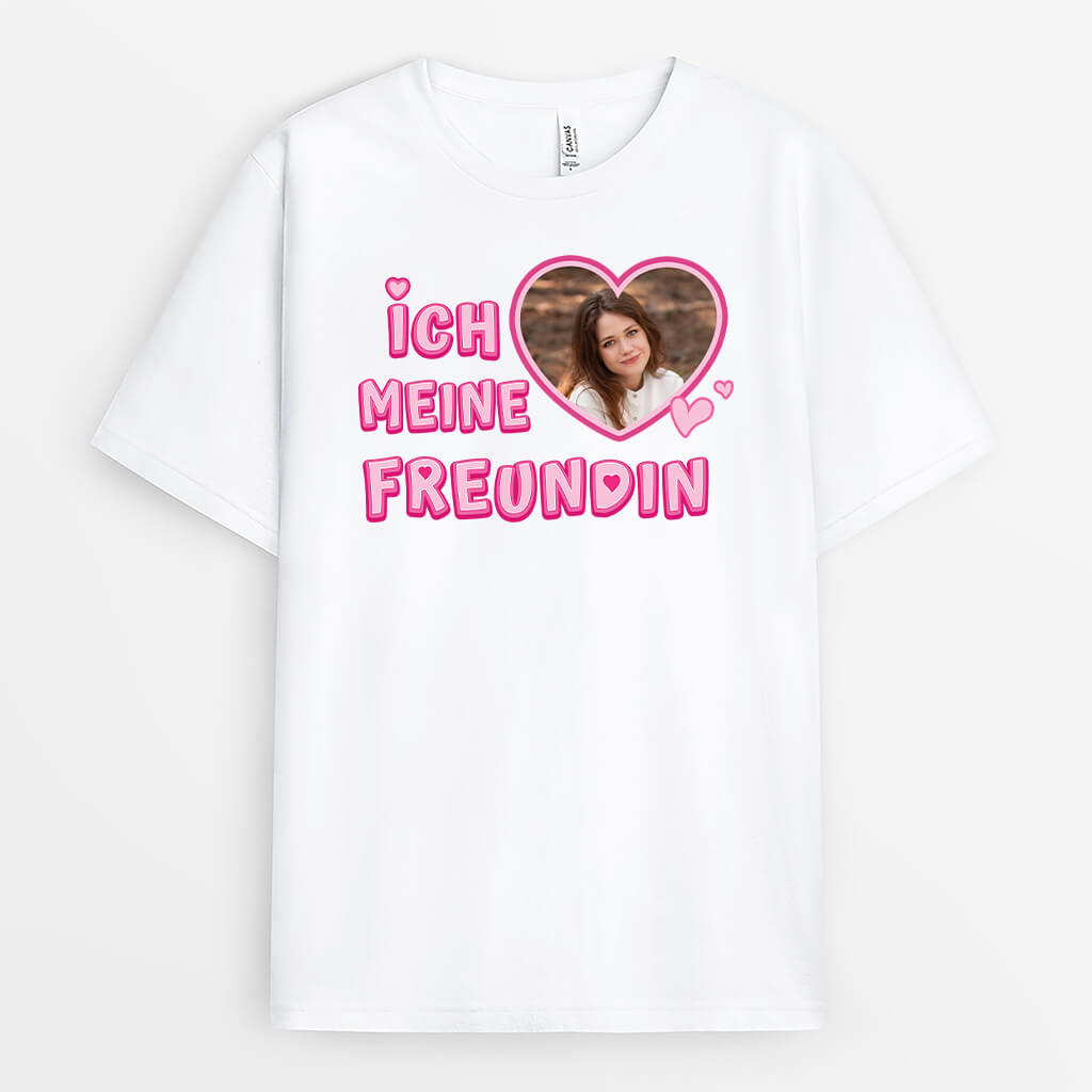 Ich Liebe Dich - Personalisiertes Geschenk | T-Shirt für Paare