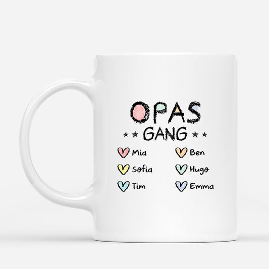 3254MGE1 opas gang herzen buntstifte personalisiertes geschenk  opaoma tasse 3254m6l5b