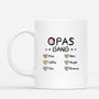 3254MGE1 opas gang herzen buntstifte personalisiertes geschenk  opaoma tasse 3254m6l5b