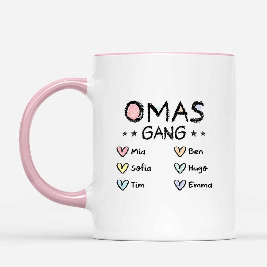 3254MGE2 opas gang herzen buntstifte personalisiertes geschenk  opaoma tasse 3254m6l5b