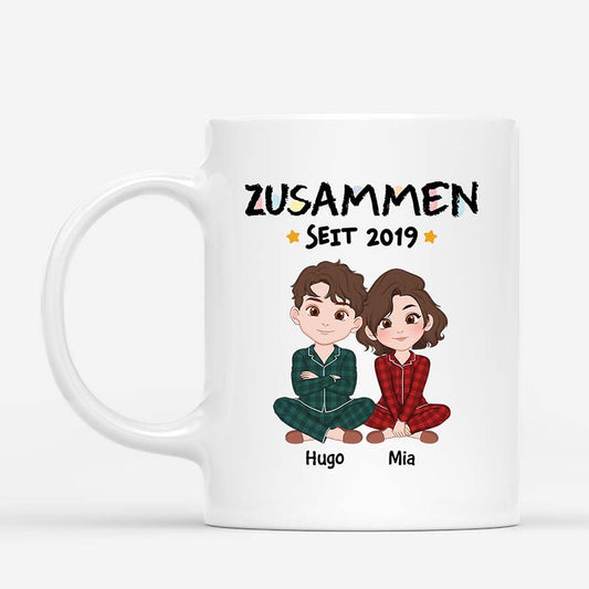 3269MGE1 zusammen seit wachsmalstift  personalisierte tasse fur paare_e112f4eb 34ed 4d47 8fc9 ea01574273b0
