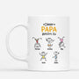 3291MGE1 dieser papa gehort zu strichmannchen personalisierte tasse papa 3291M8L6B