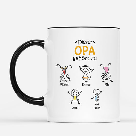 3291MGE2 dieser papa gehort zu strichmannchen personalisierte tasse papa 3291M8L6B