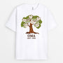 3302AGE1 oma und kinder baum  personalisiertes t shirt fur omas