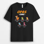 3306AGE1 opas papas bande dinosaurier racing  cooles t shirt fur manner personalisieren