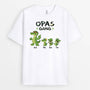 3321AGE1 opas papas bande krokodile buntstift  cooles t shirt fur manner personalisiert
