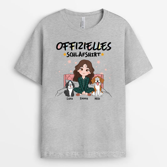 3359AGE2 offizielles schlafshirt der mensch und hunde setzen sich auf das bett  personalisiertes t shirt fur hundeliebhaber