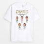 3363AGE1 opas papas bande karte  personalisiertes t shirt fur manner mit fotos