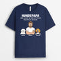 3388AGE2 hundepapa der mann der mythos die snack dealer  personalisiertes t shirt fur hundeliebhaber