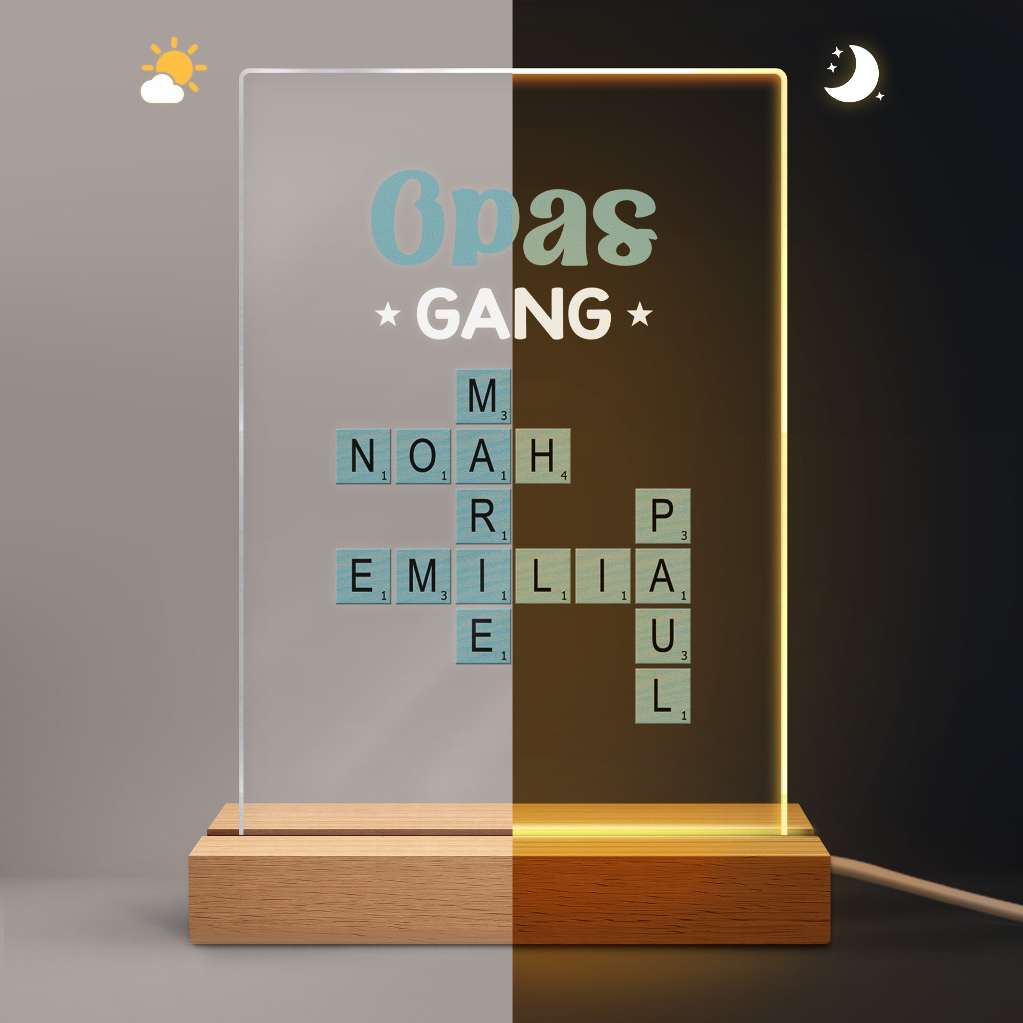 3402LGE5 mamas gang personalisiertes kreuzwortratsel geschenk  nachtlicht_ mamapapa 3402l8q5a