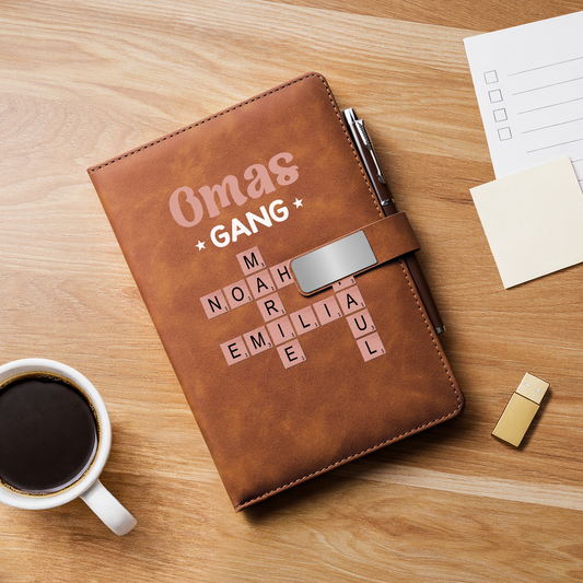 3402MGE2 opas gang personalisiertes kreuzwortratsel geschenk  uv druck notizbuch mit stift omaopa 3402mo8f5b_332a3527 5c87 4448 80b5 fded20bea0cb