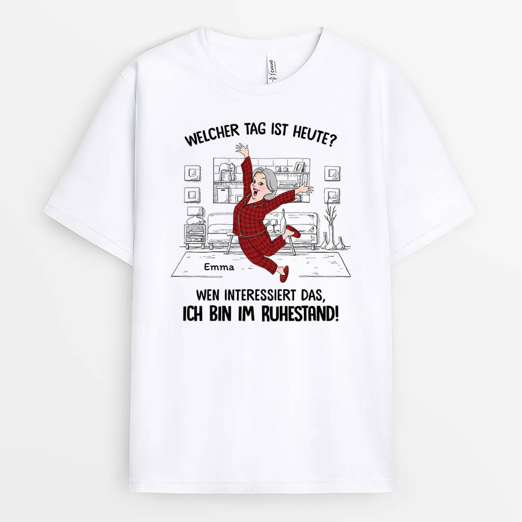 3404AGE2 welcher tag ist heute wen interessierts ich bin ruhestand  lustiges t shirt fur manner personalisiert_f3a884fb b51c 4acc 9e0a 73a329e31df9