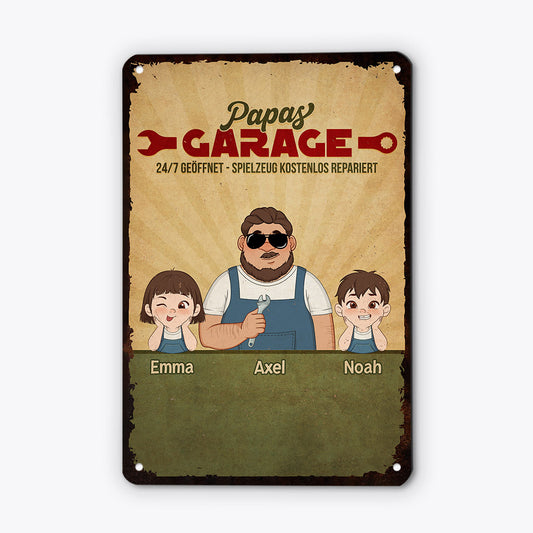 3405EGE2 opas garage lustiger turschild fur opas personalisiert 3405e540b