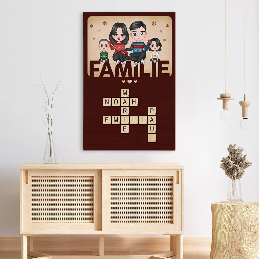 3461CGE3 die familie kreuzwortratsel  personalisierte leinwand fur die familie zu weihnachten_6c8a22d6 f526 4613 aaca f70e66c638d5