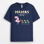 3499AGE2 opas papas dino bande  personalisiertes t shirt fur manner mit bleistiftdinosaurier und kartenmotiv