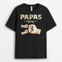 3508AGE1 papas gang  personalisiertes t shirt fur papas mit faustmotiv im aquarellstil