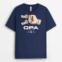 3509AGE2 papas  personalisiertes t shirt fur papas mit faustmotiv im aquarellstil