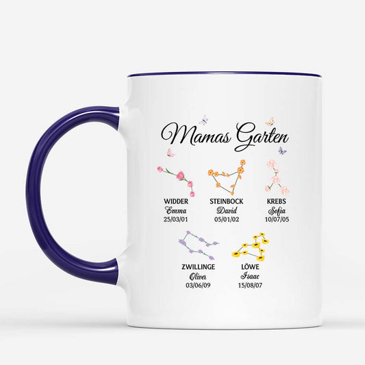 3537MGE2 oma und enkelkinder das sternzeichen _ personalisierte tasse fur omas und sternzeichen begeisterte