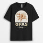 3546AGE1 opas papas bande karte hand geballt  personalisierte T Shirt fur manner