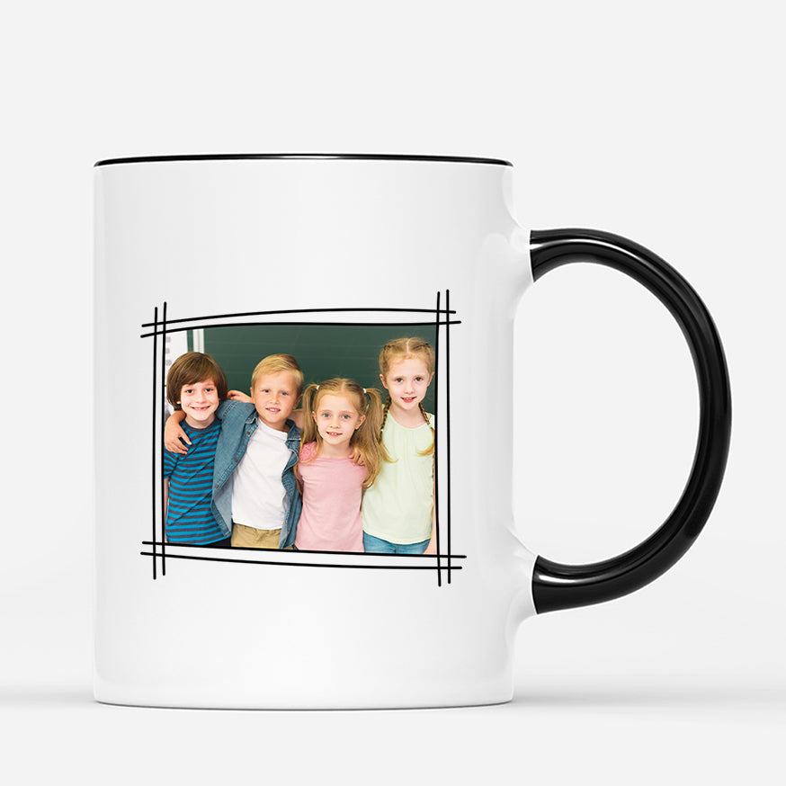3590MGE3 opas gang personalisierte kreuzwortratsel tasse mit foto 3590m