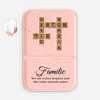 3591AGE1 familie wo die liebe beginnt und niemals endet personalisiertes kreuzwortratsel geschenk  taschenspiegel 3591ajsq5i