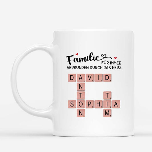 3592MGE1 familie ist immer durch das herz verbunden  personalisierte tasse fur die familie mit kreuzwortratsel design_456a3dd3 e673 4489 a6ae 17a0521d1026