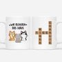 3594MGE1 wir regieren das haus  personalisierte tasse fur katzenliebhaber mit kreuzwortratsel design