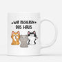 3594MGE2 wir regieren das haus  personalisierte tasse fur katzenliebhaber mit kreuzwortratsel design