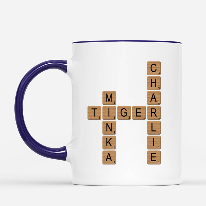 3594MGE3 wir regieren das haus  personalisierte tasse fur katzenliebhaber mit kreuzwortratsel design