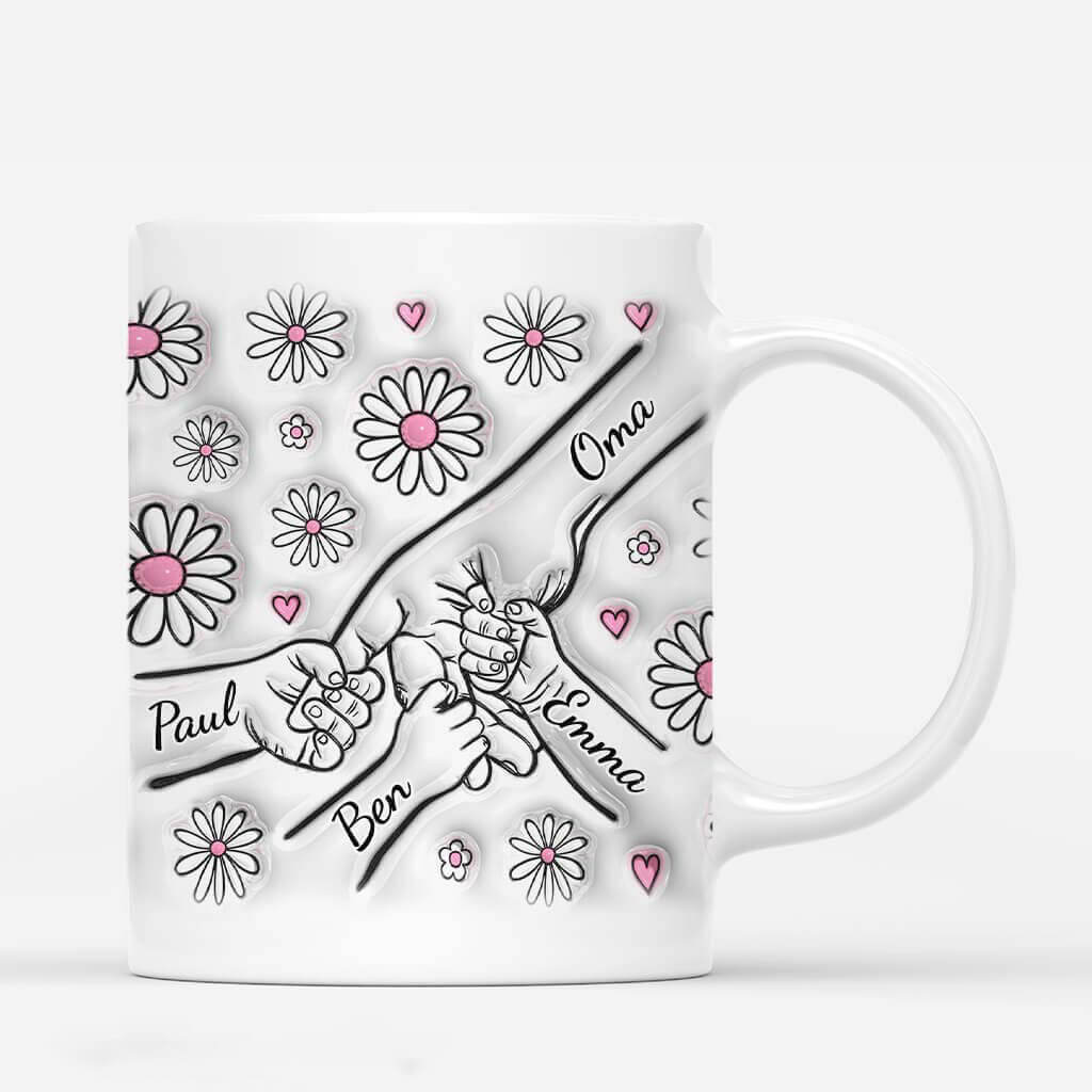 3599MGE2 oma mama und enkelkinder hand in hand  personalisierte tasse mit 3d inflated effekt fur omas_b3c92d14 b7e7 4d7f aa4e 2fdc4f2050db