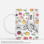 3626MGE1 mama und kinder hand in hand blumen  personalisierte tasse mit 3d inflated effekt fur mamas_837d3133 dfff 48d7 b21f 1e53b01e99db
