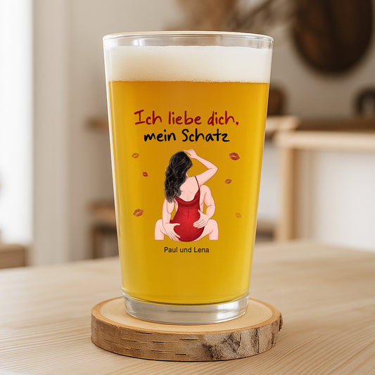 3671IGE2 ich liebe dich schatz bierglas personalisieren_ paar 3671I6Q5G
