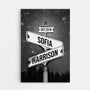 3674CGE1 stra_enschild mit wald und sternenmotiven im vintage stil  perrsonalisierte leinwand f_r paare