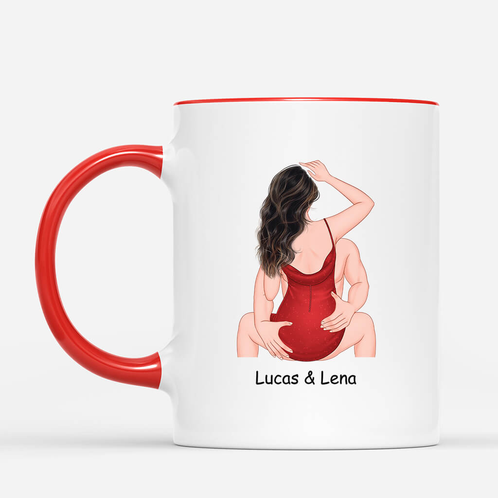 3726MGE2 ich verspreche immer an deiner seite zu sein  personalisierte tasse fur paare