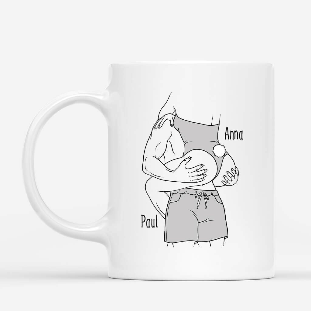 3738MGE2 ich liebe dich mit meinem ganzen hintern  lustige tasse fur paare personalisiert