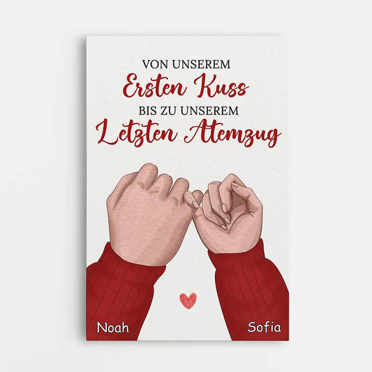 3739CGE1 von unserem ersten kuss bis zu unserem letzten atemzug  personalisierte leinwand fur paareMockup1