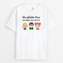 3777AGE1 die geliebte oma von  personalisiertes t shirt fur omas 3777A