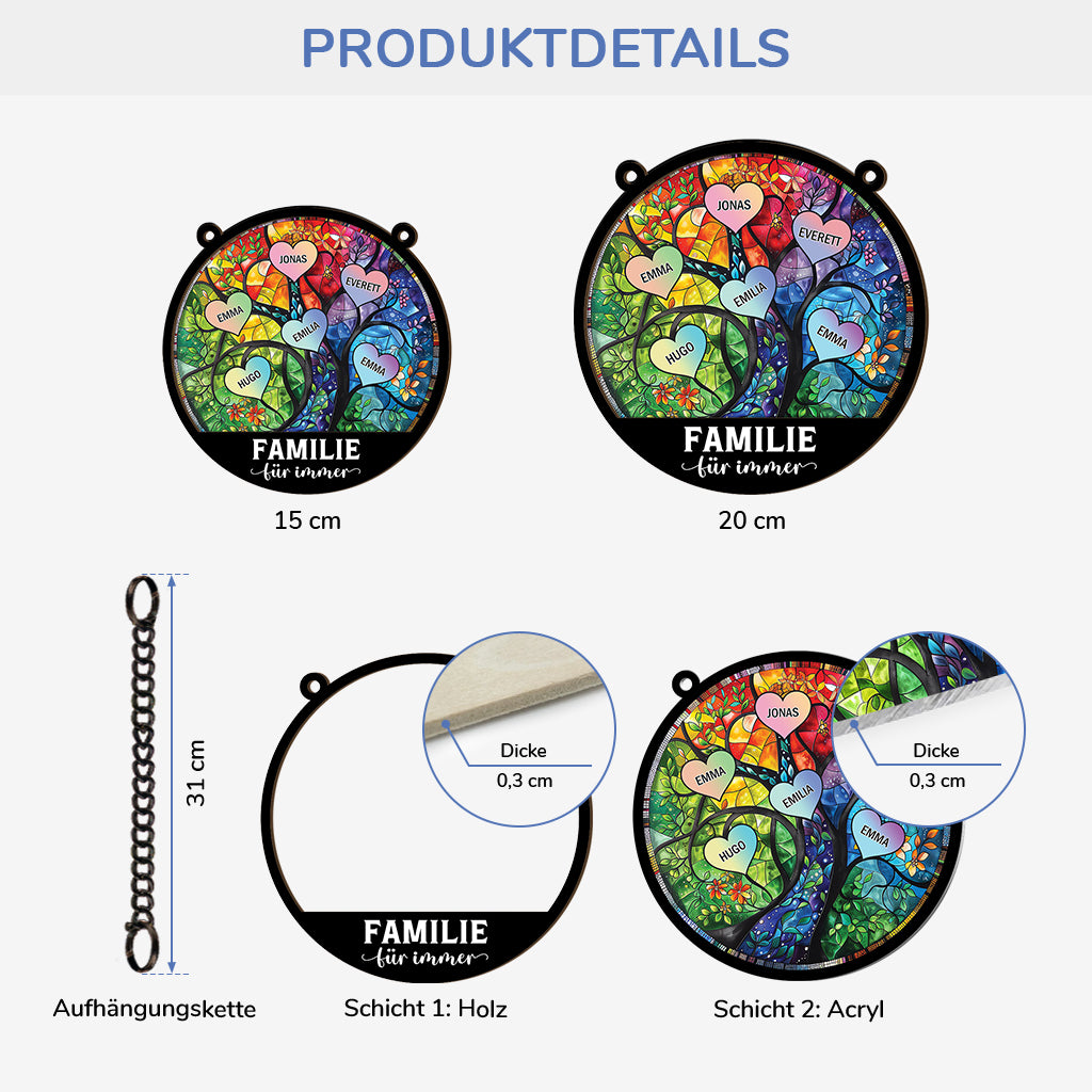 3786UGE3 fur immer familie stammbaum sonnenfanger personalisiert fur die familie 3786U6HTI