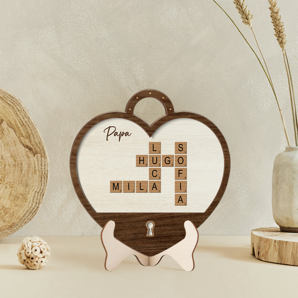 3790QGE2 oma personalisierte kreuzwortratsel holztafel 3790Q5L5A