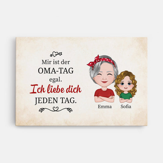 3799CGE1 ich liebe dich jeden tag personalisierte leinwand fur omas 3799C_464420fb fae8 45ea bdf5 2557514d0967