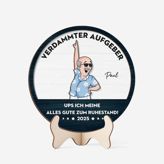 3817QGE1 schone ruhestand lustige holztafel personalisiert manner 3817Q5L7A