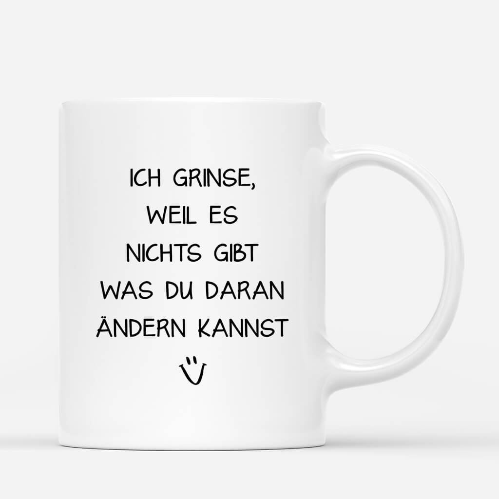 3830MGE3 ich lachle weil du mein geschwister bist  personalisierte tasse fur geschwister 3830M5H8E